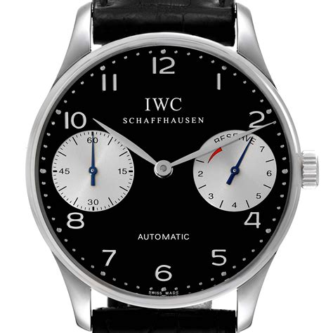 iwc 7 day|iwc portuguese automatic 7 day.